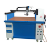 Three-axis gluing machine for medical gown application